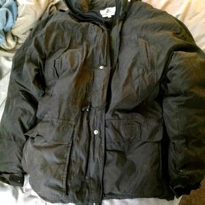 Men's Insulated Coat With Removable Hood